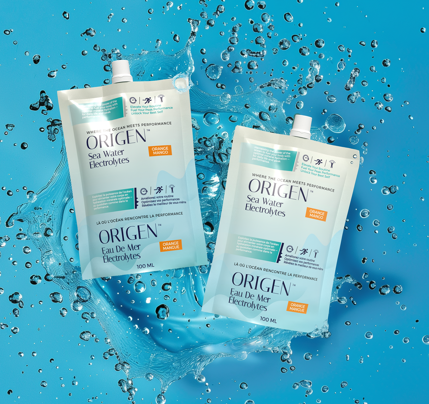 Premium Electrolytes with Seawater