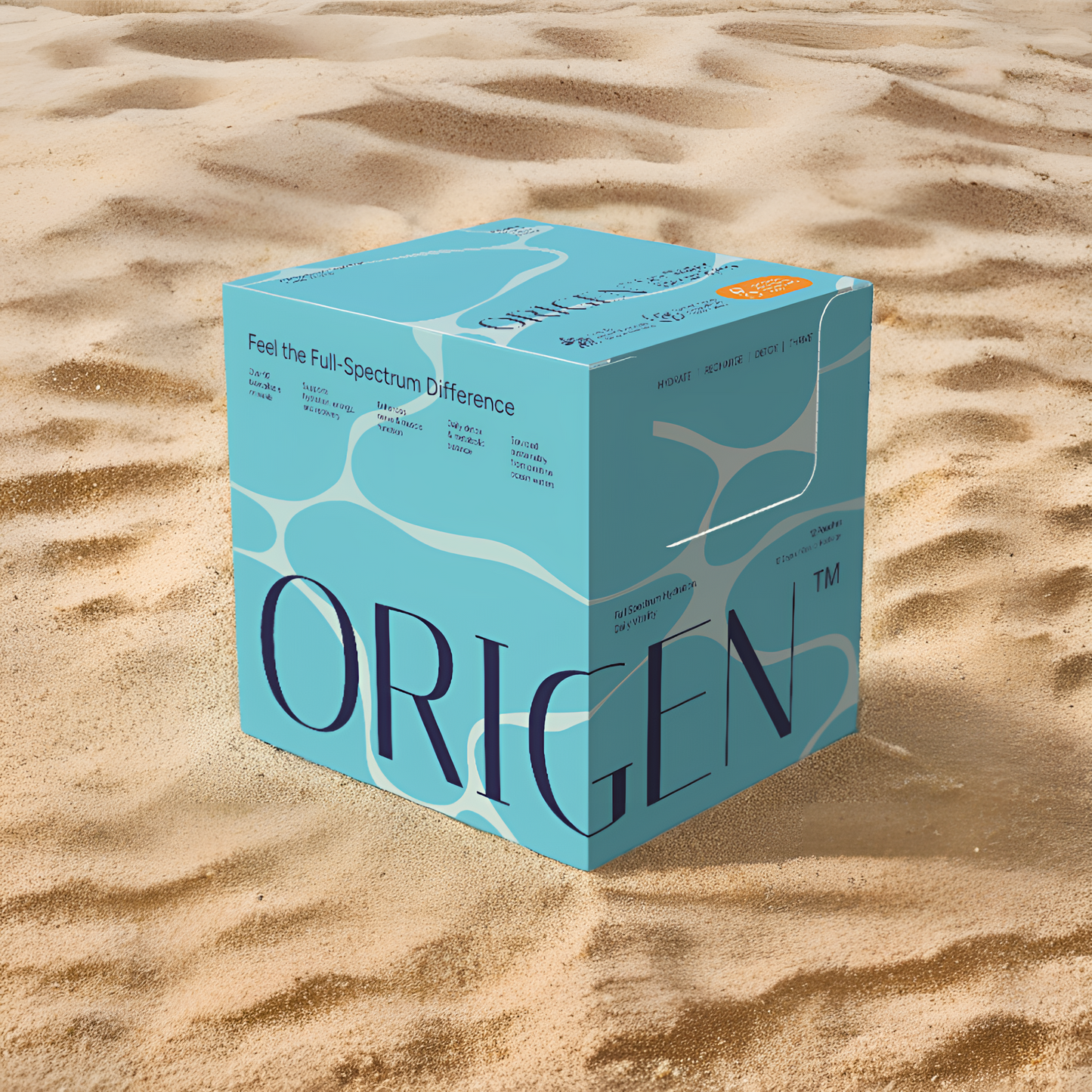 Électrolytes d'eau de mer Origen (paquet de 12)