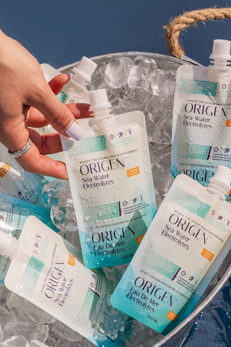 Origen Launches 92+ Minerals Sea Water Electrolytes